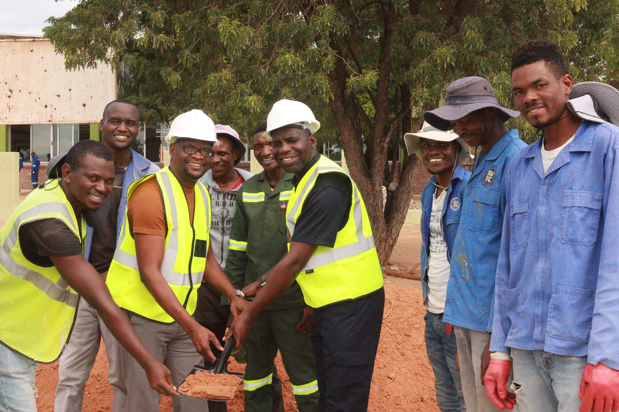 SELF-CATERING KITCHEN UNDER CONSTRUCTION 